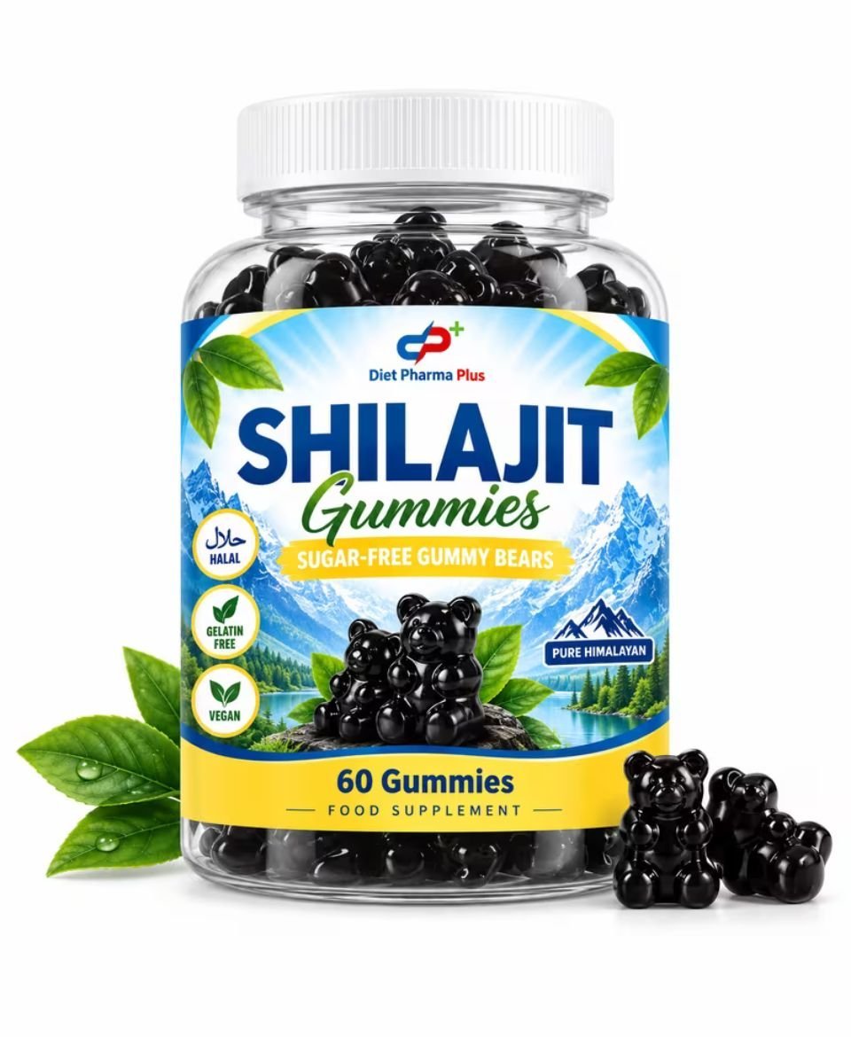 Diet Pharma Plus – Shilajit Gummies – 60 Gummies