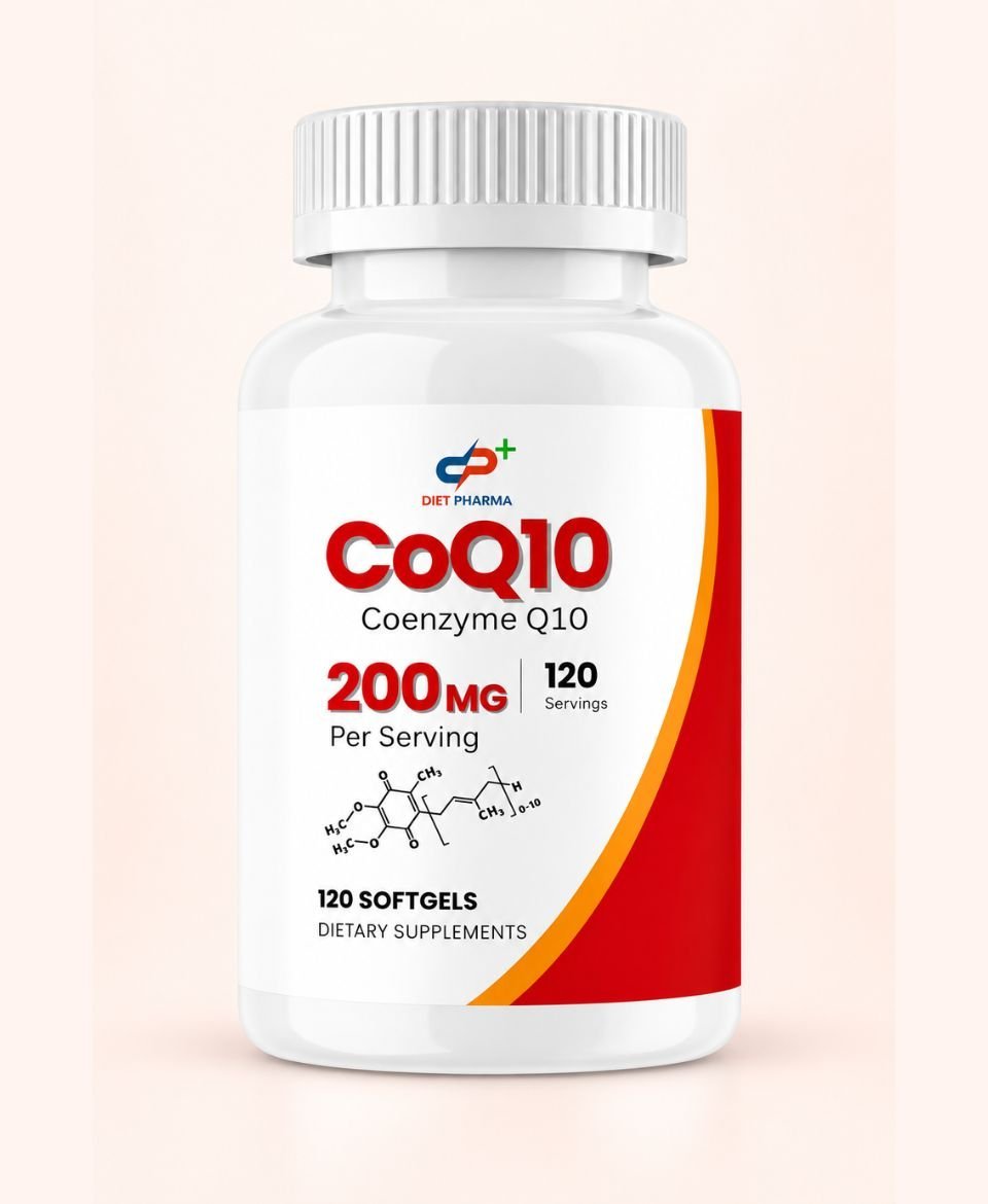 Diet Pharma Plus – Ubiquinol Coenzym Q10 – 120 Softgels